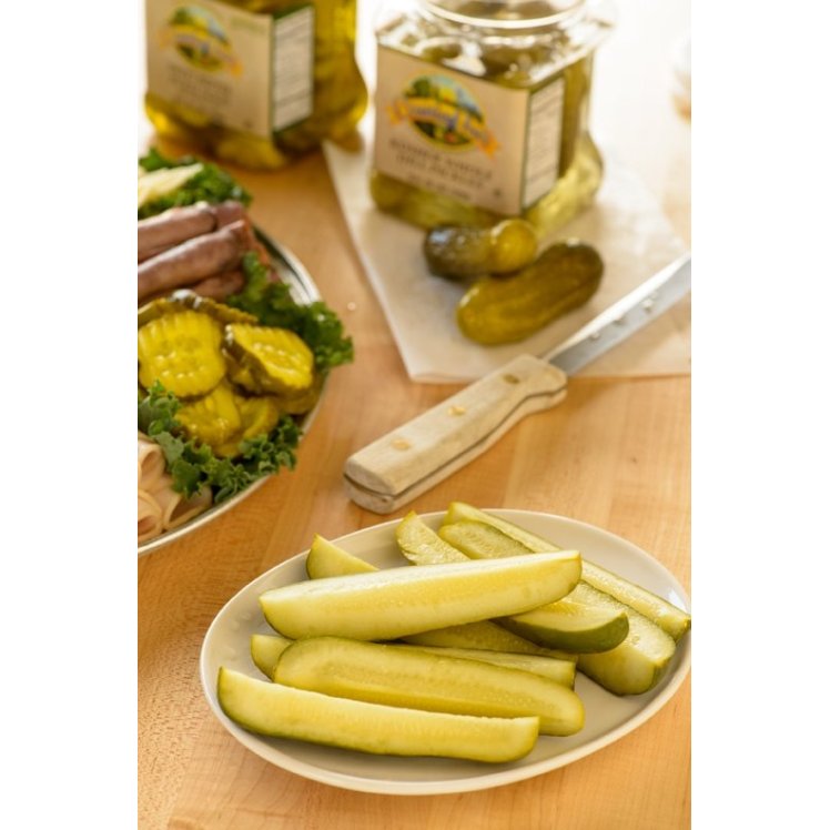 MONARCH PICKLE CHIPS DILL CRINKLE CUT 18 INCH US Foods CHEF'STORE