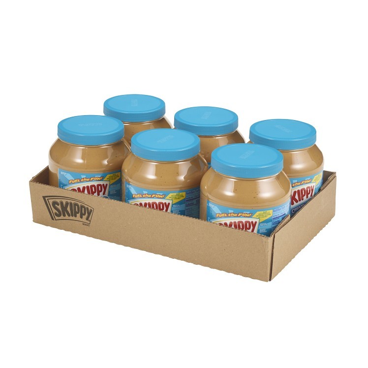 SKIPPY PEANUT BUTTER CREAMY PLASTIC JAR