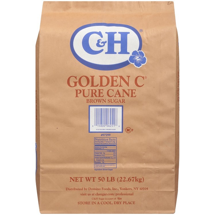 C&H MEDIUM BROWN PURE CANE SUGAR