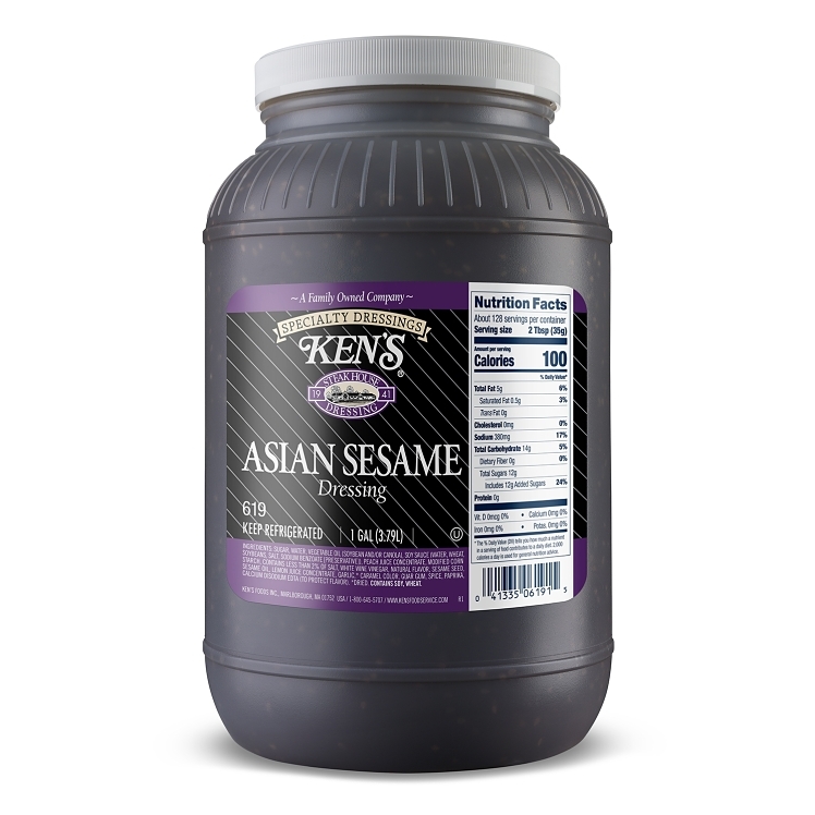 KEN'S CLASSIC ASIAN SESAME DRESSING SINGLE SERVING CUPS