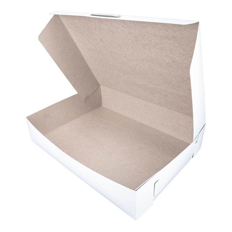 SOUTHERN CHAMPION TRAY BOX, CAKE HALF SHEET 19X14X4 CLAY