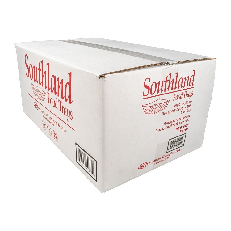 SOUTHLAND FOOD TRAY #500 6.63 x 3.75 x 2.25