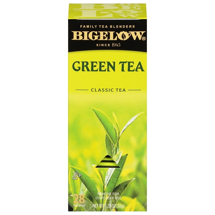 BIGELOW HERBAL TEA BAGS GREEN