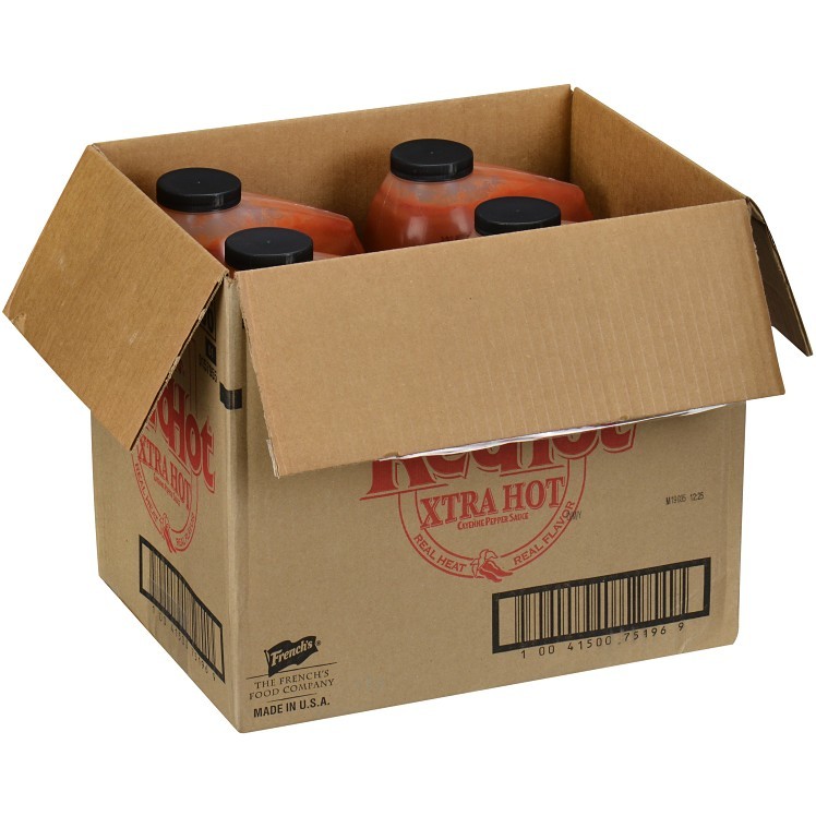 FRANKS SAUCE HOT RED EXTRA PLASTIC JUG