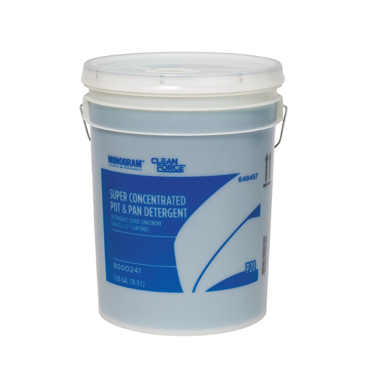 MONOGRAM / CLEAN FORCE DETERGENT, POT & PAN MANUAL P20