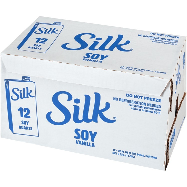 SILK SOY MILK VANILLA