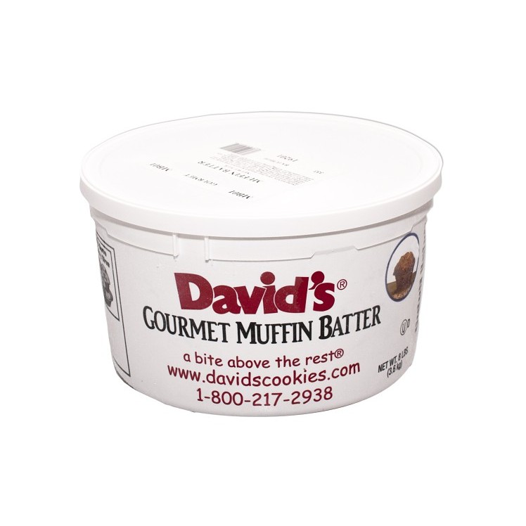 DAVIDS BANANA NUT MUFFIN BATTER FROZEN