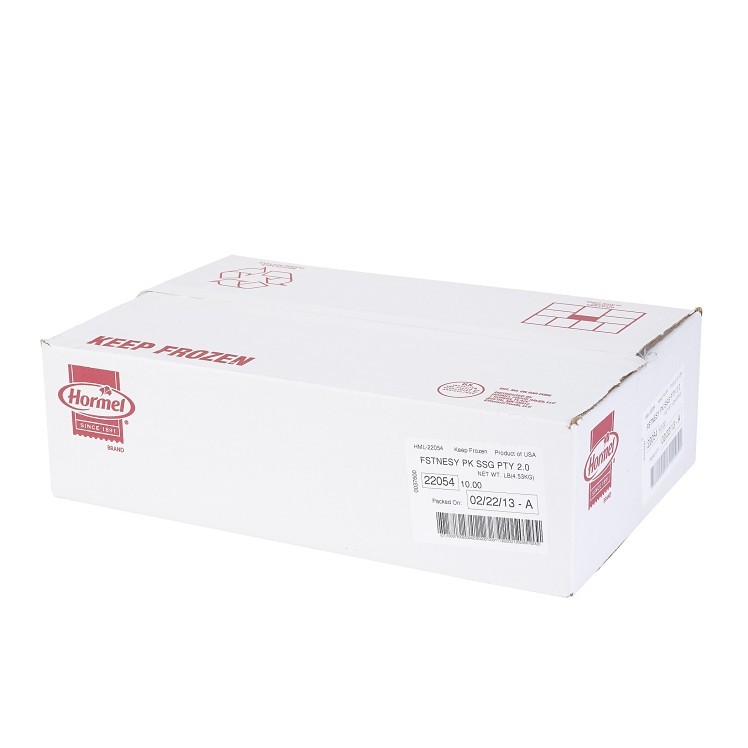 FAST 'N EASY PORK SAUSAGE PATTY 2OZ