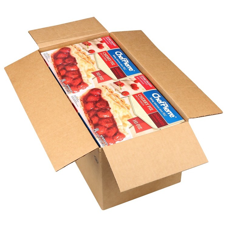 CHEF PIERRE CHERRY DEEP DISH HI PIE 10 INCHES RAW UNSLICED