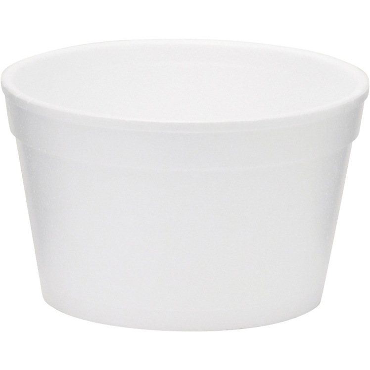 WINCUP CONTAINER, FOAM 6 OZ SQUARE WHITE