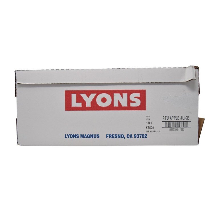 LYONS MAGNUS APPLE JUICE