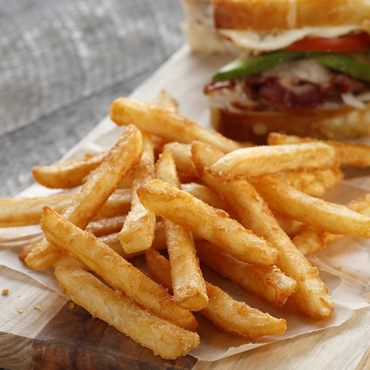 COLOSSAL CRISP FRENCH FRIED BATTERED STRAIGHT-CUT 3/8