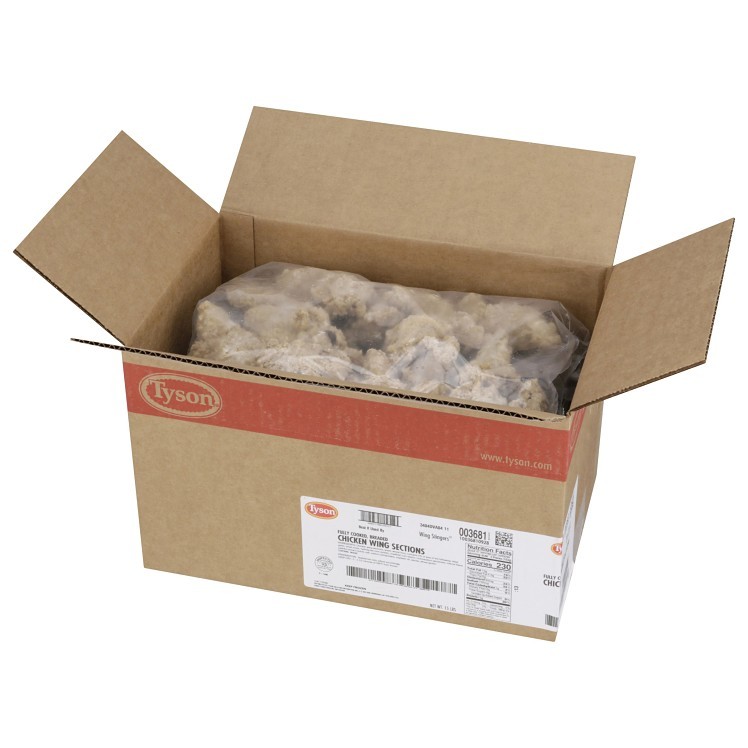 TYSON COOKED BREADED CHICKEN WING SECTION - US Foods CHEF'STORE