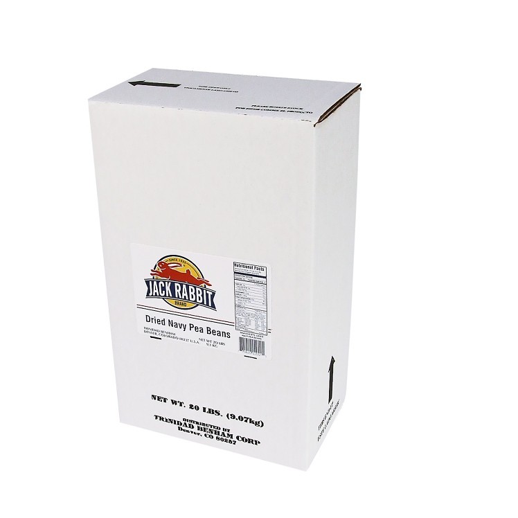 JACK RABBIT BEAN NAVY DRIED
