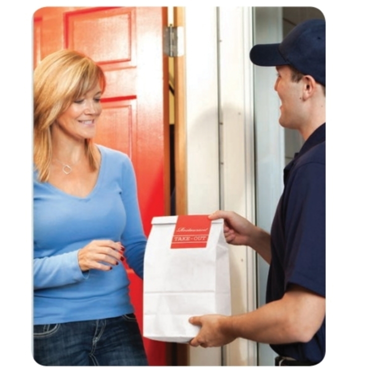 DURO 10 LB WHITE PAPER BAG