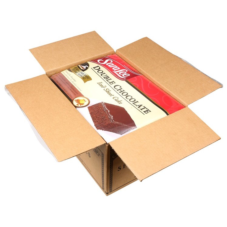 SARA LEE CHOCOLATE CAKE HALF SHEET ICED UNSLICED