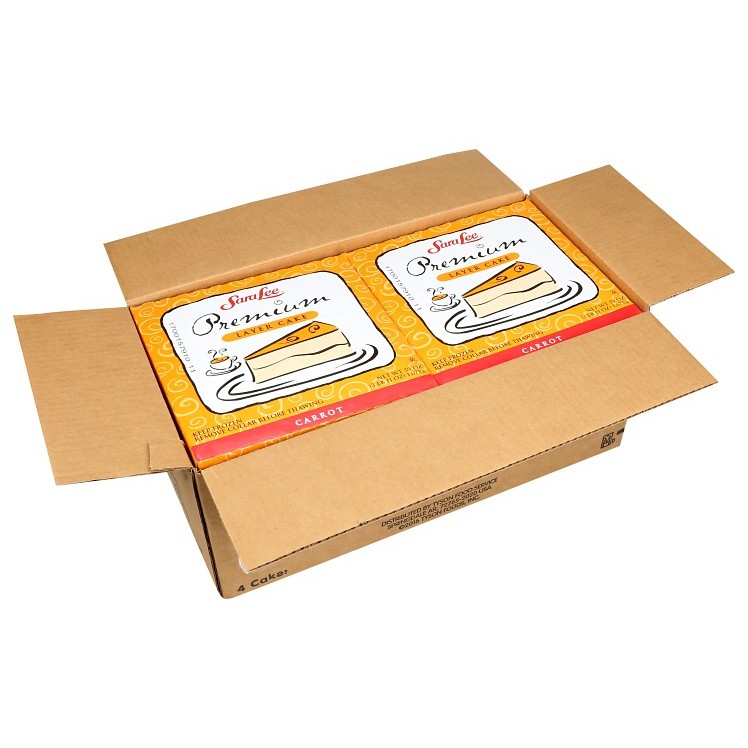 SARA LEE LAYERED CARROT CAKE ICED 9 INCH UNSLICED