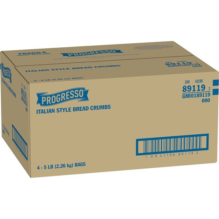 PROGRESSO ITALIAN FINE BREAD CRUMBS BAG