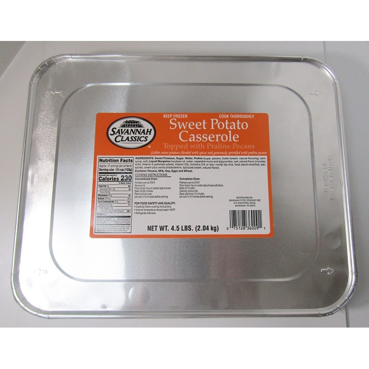 Savannah Classics Sweet Potato Casserole