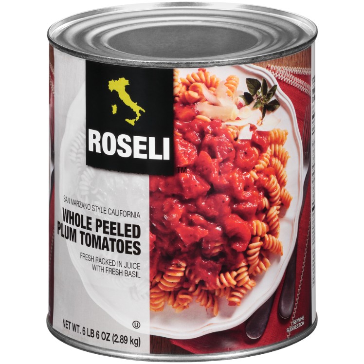 ROSELI TOMATO, WHOLE PLUM WITH BASIL