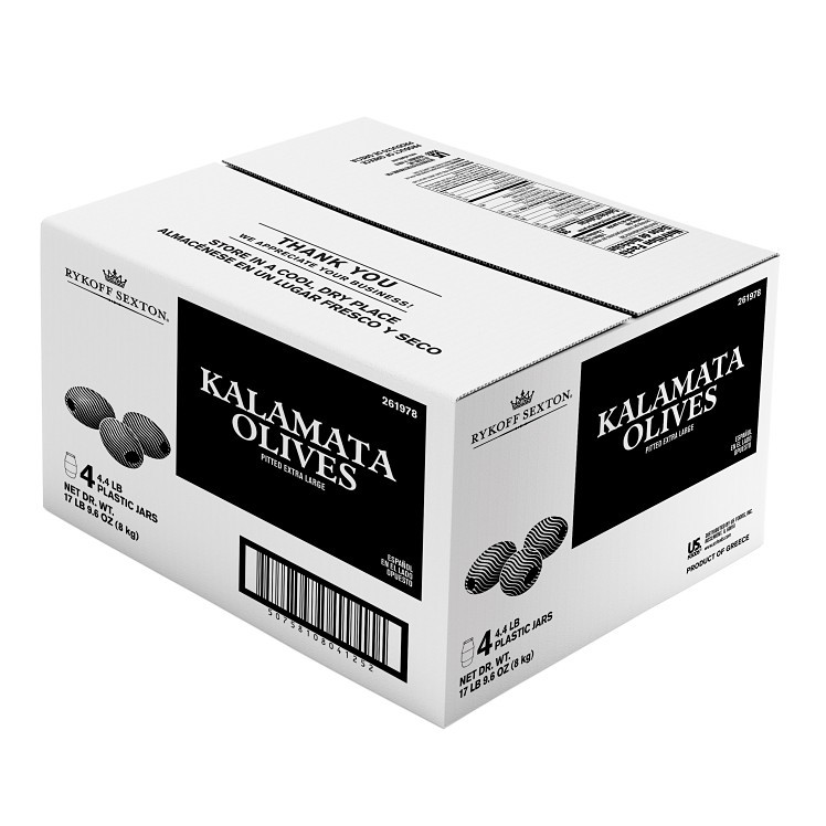RYKOFF SEXTON EXTRA LARGE PITTED KALIMATA OLIVES