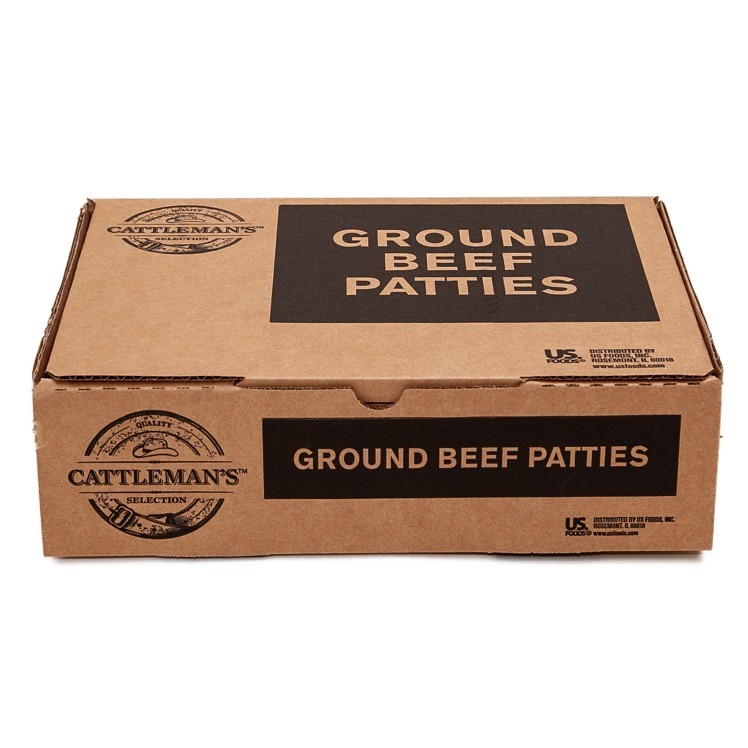 CATTLEMAN'S SELECTION 2/1 BEEF PATTIES 80% LEAN