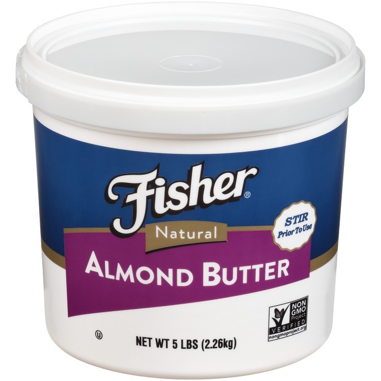 FISHER ALMOND BUTTER NATURAL CREAMY PAIL