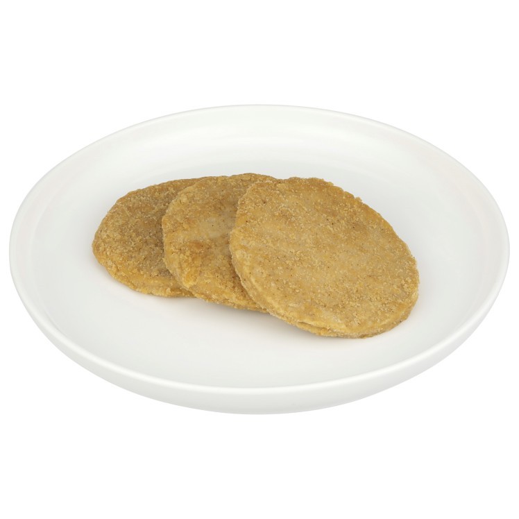 TYSON CHICKEN PATTY BREADED BREAST MEAT 3.1 OZ