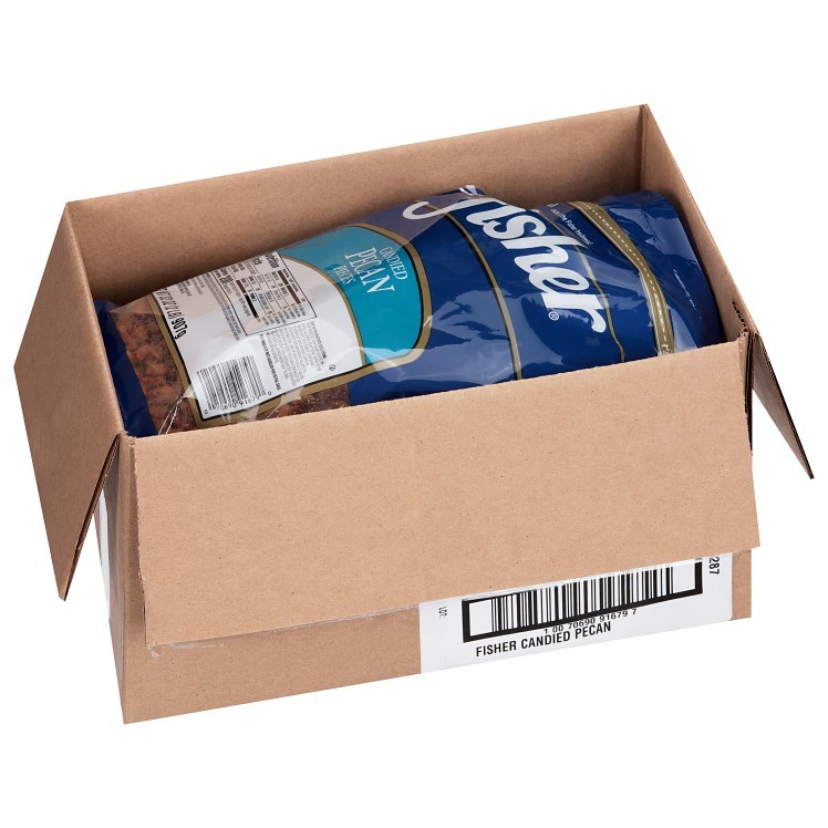 FISHER PECANS FANCY SUGAR FROSTED SHELF