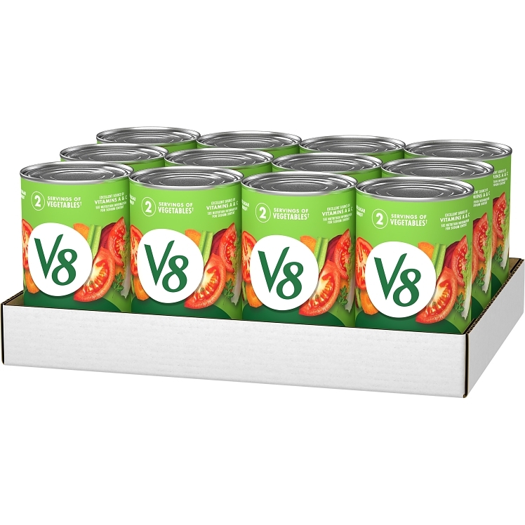 V8 VEGETABLE JUICE