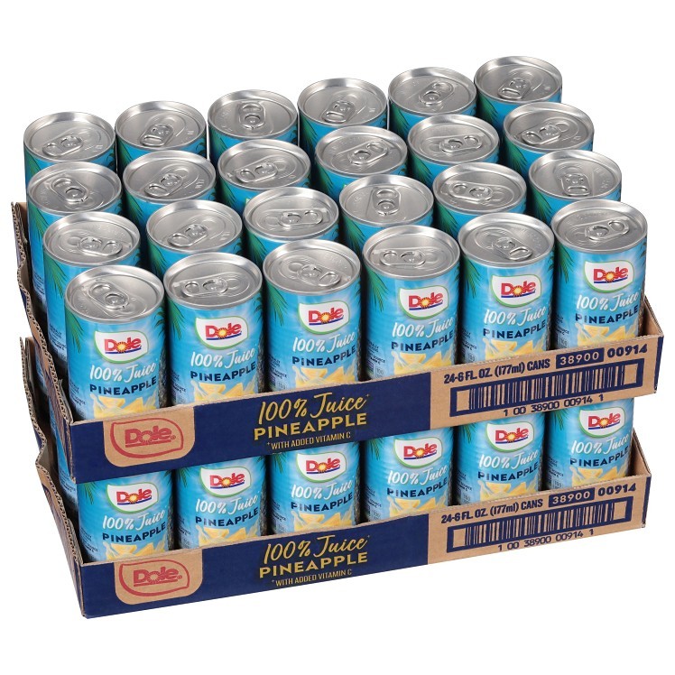 DOLE PACKAGED PINEAPPLE JUICE