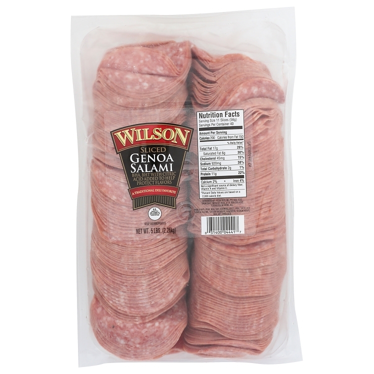 GALILEO SLICED DRY SALAMI US Foods CHEF'STORE