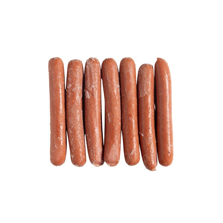 CLOVERDALE BEEF HOT DOGS 8 INCH CHICAGO FRANKS 3/1