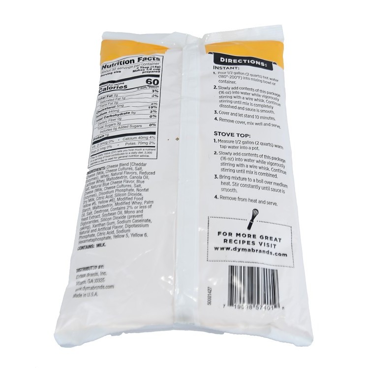 CHEFS COMPANION AMERICAN CHEESE SAUCE MIX ADD WATER