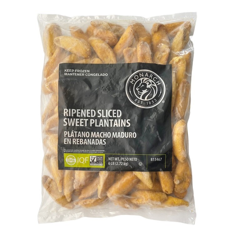 MONARCH FROZEN NON-GMO SLICED SWEET PLANTAINS