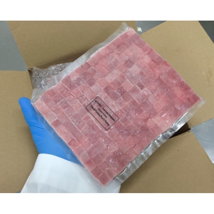 OYSTER BAY YELLOWFIN TUNA CUBES 1.3 CM