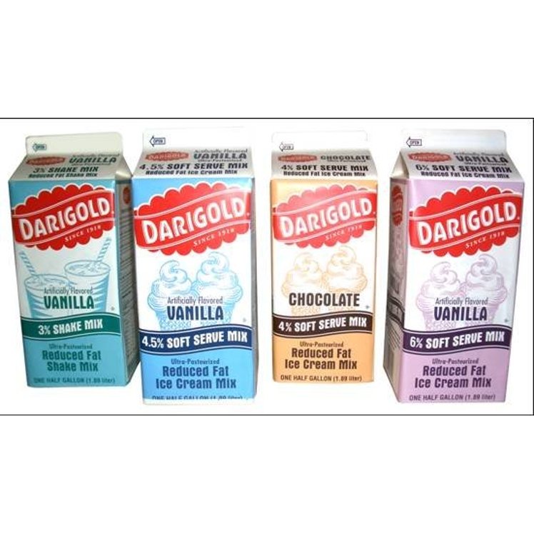 DARIGOLD VANILLA SOFT SERVE MIX 4.5%