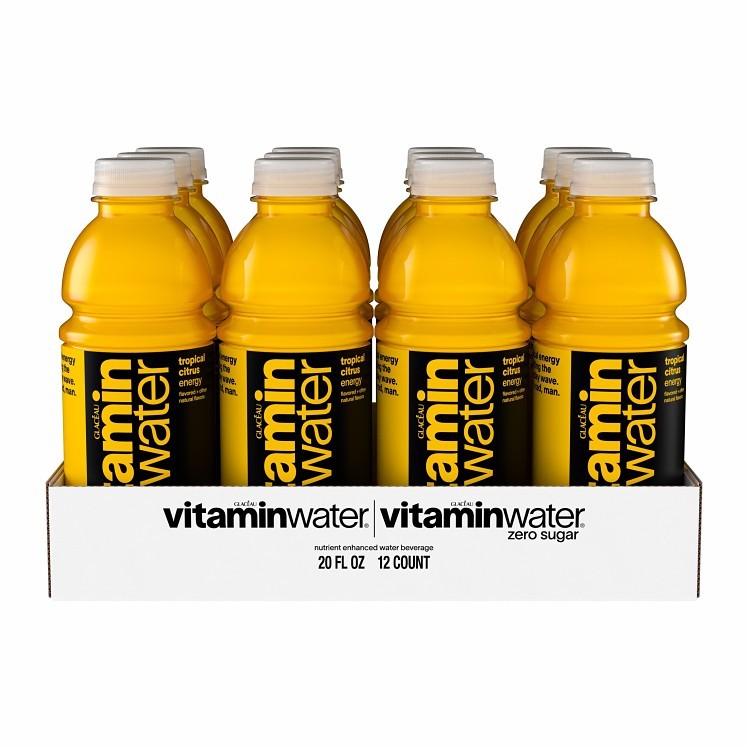 GLACEAU VITAMIN WATER TROPICAL CITRUS