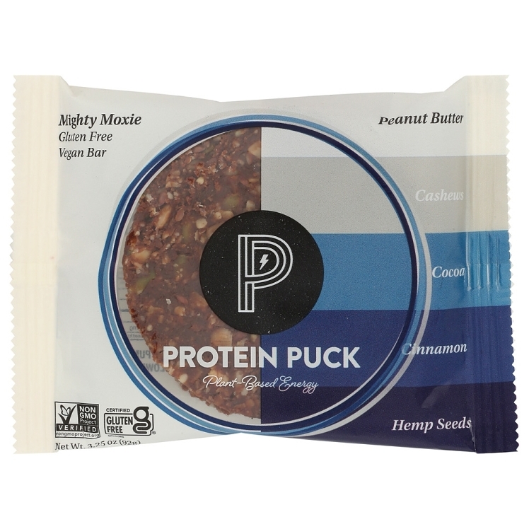 PROTEIN PUCKS MIGHTY MOXIE COCOA CINNAMON CASHEWS