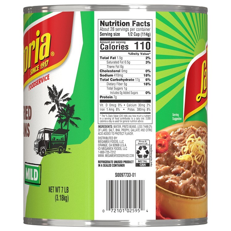 LA VICTORIA REFRIED BEANS