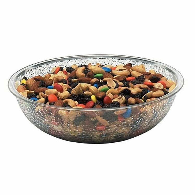 CAMWEAR BOWL PEBBLED CLEAR 8 INCH - 1.8 QT