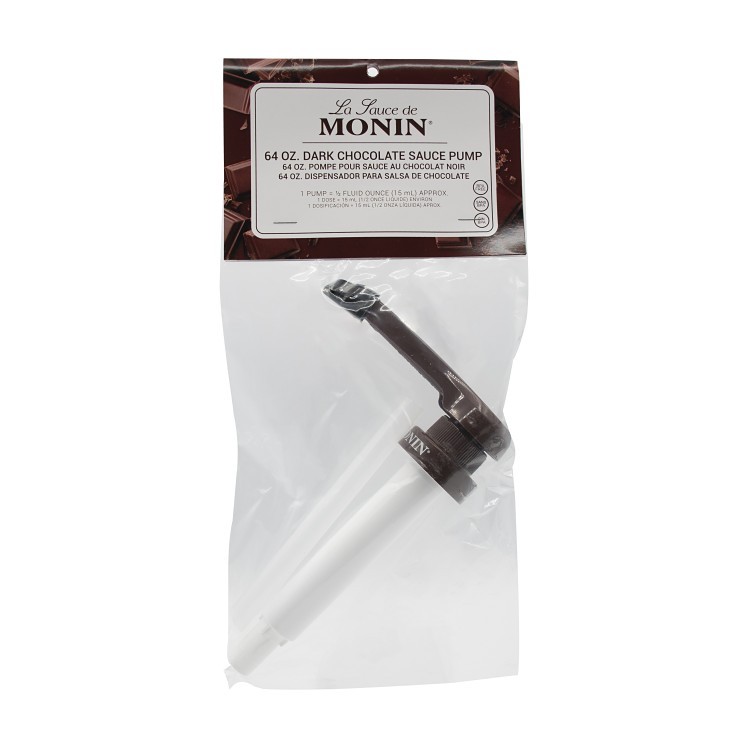 MONIN DARK CHOCOLATE SAUCE PUMP