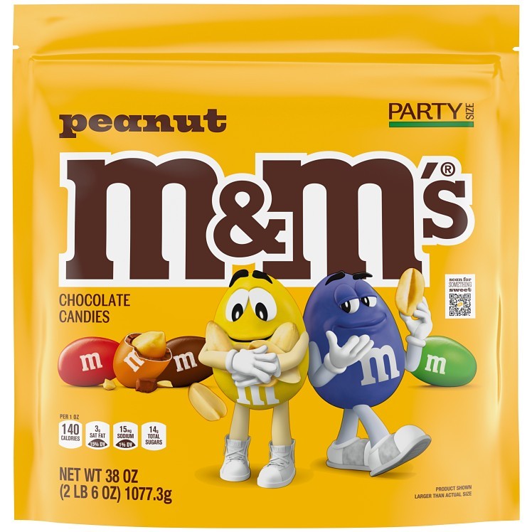 M&M'S PEANUT CANDY BAG