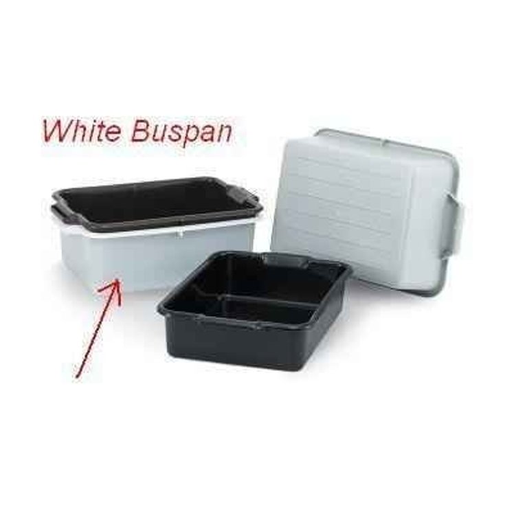 VOLLRATH BUS BOX 20X15X7 PLASTIC NATURAL HEAVY-DUTY