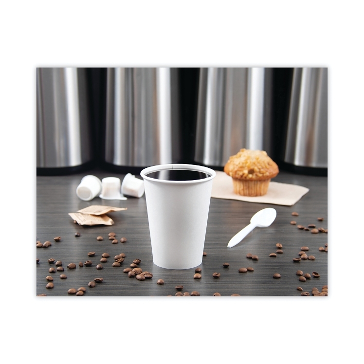 DART WHITE 12 OUNCE HOT PAPER CUP
