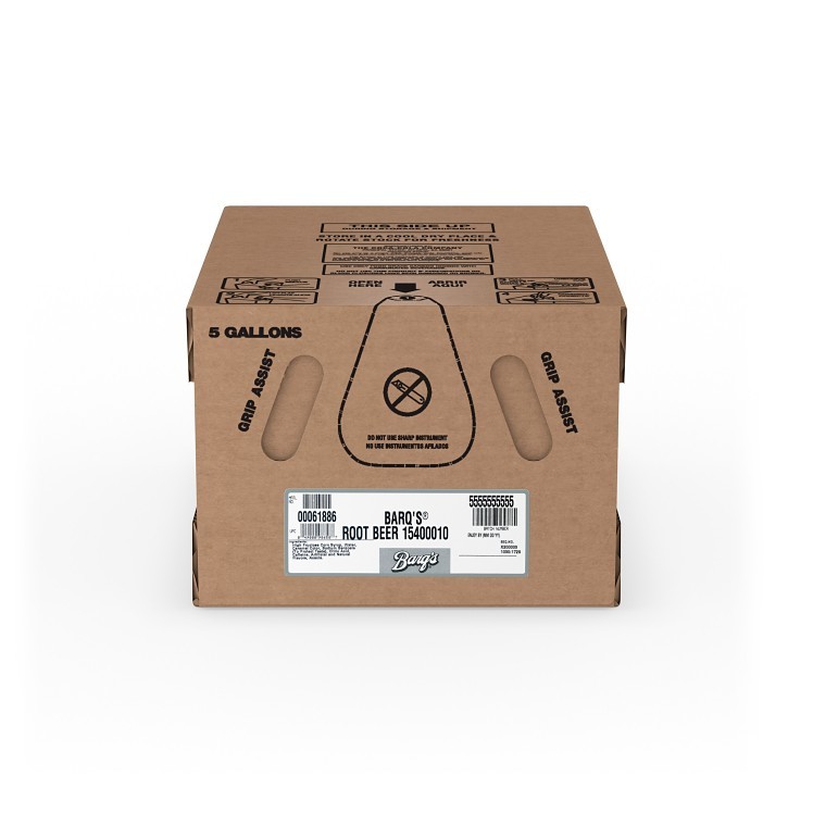 BARQ'S ROOT BEER BAG IN BOX