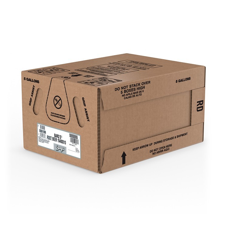 BARQ'S ROOT BEER BAG IN BOX