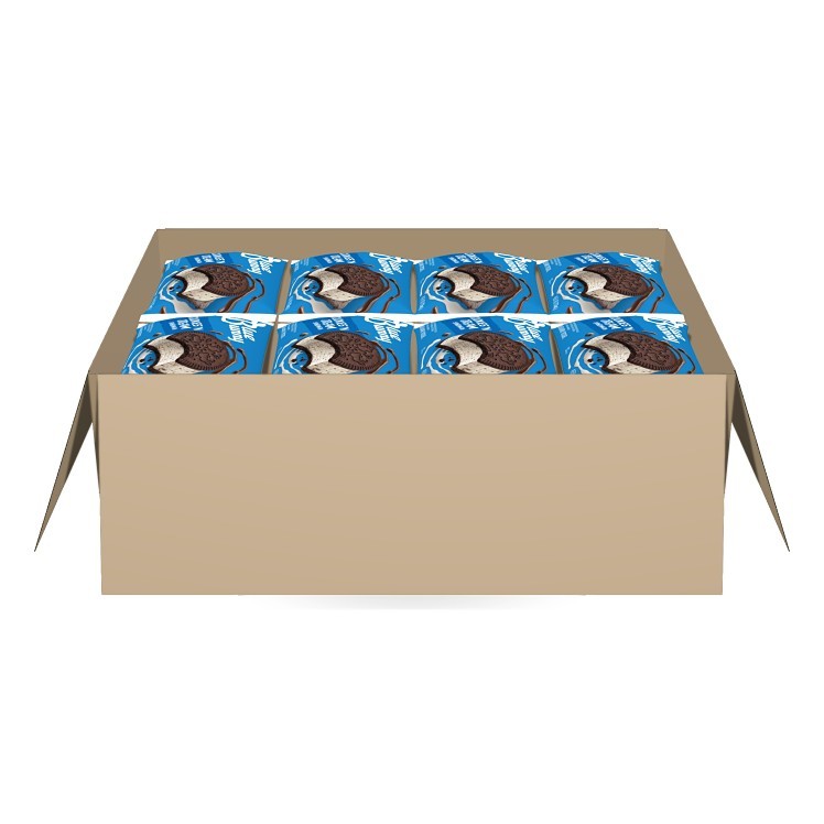 BLUE BUNNY COOKIES AND CREAM ICE CREAM SANDWICH INDIVIDUALLY WRAPPED