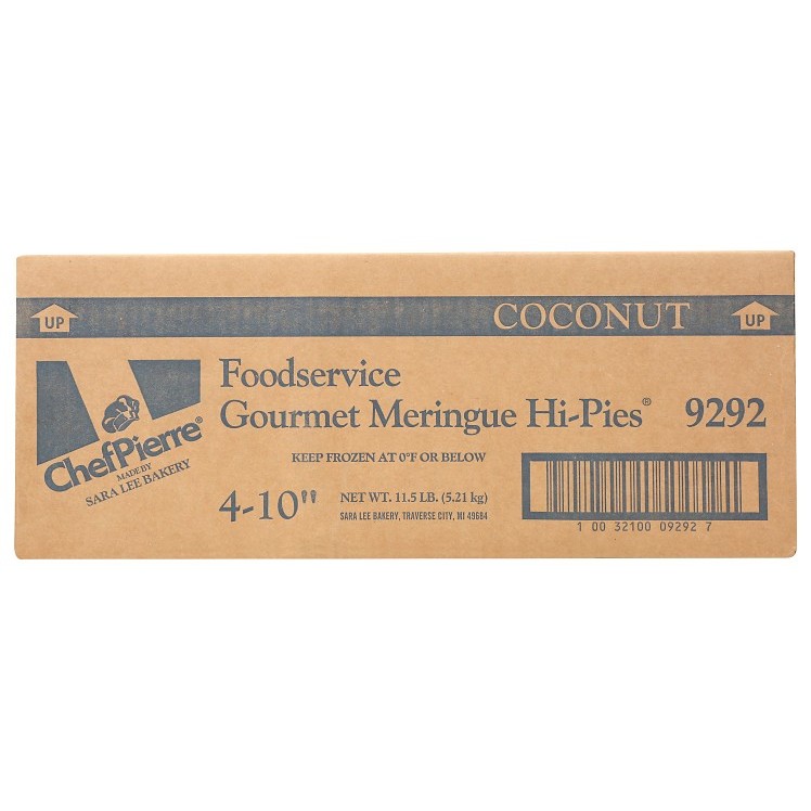 PIE, CCNUT MGE PSTY CRUST 10