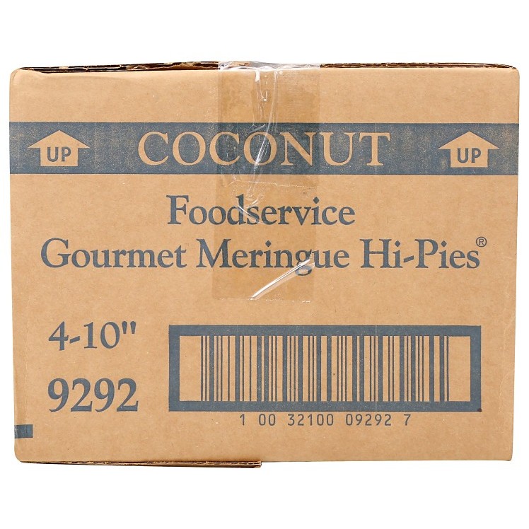 PIE, CCNUT MGE PSTY CRUST 10